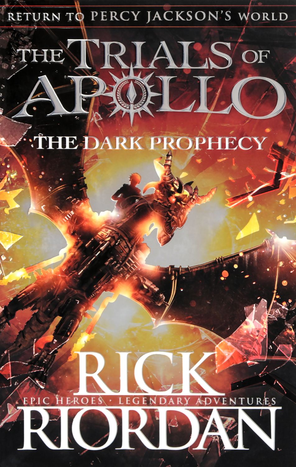store.bg The Trials of Apolo book 2 The Dark Prophecy Rick Riordan книга