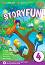 Storyfun - ниво 4: Учебник по английски език : Second Edition - Karen Saxby - учебник