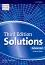 Solutions - Advanced:     : Third Edition - Tim Falla, Paul A. Davies, Jane Hudson - 