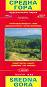 ������������ ����� �� ������ ���� : Tourist Map of Sredna Gora - � 1:100 000 - �����