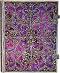  Paperblanks Aubergine - 18 x 23 cm   Silver Filigree - 