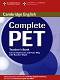 Complete PET -  B1:          PET - Emma Heyderman, Peter May -   