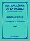 Bibliotheque de la parole - tome 9 - Beinca Douno - 