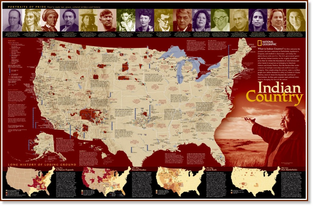 National Geographic Maps: Indian Country - �����