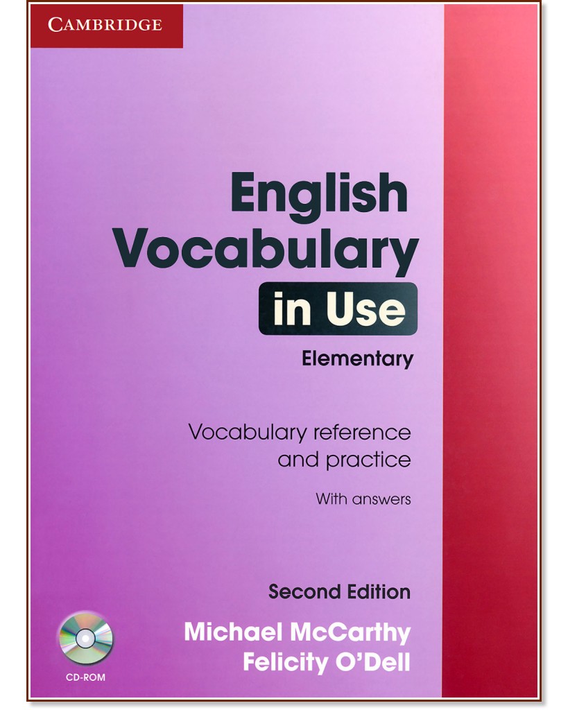 English Vocabulary in Use:  Elementary : Book with answers + CD-ROM - Second edition - Michael McCarthy, Felicity O'Dell - 
