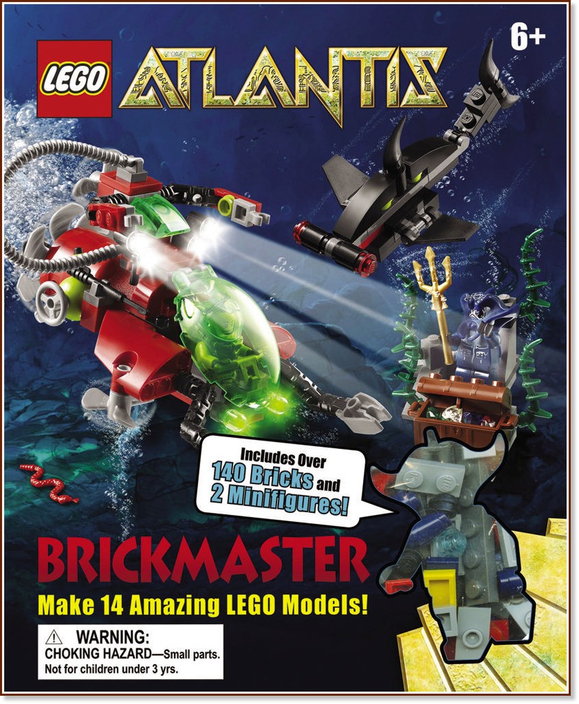 Lego Atlantis: Brickmaster : ������ + 140 �������� � 2 ���������� - ������ �����