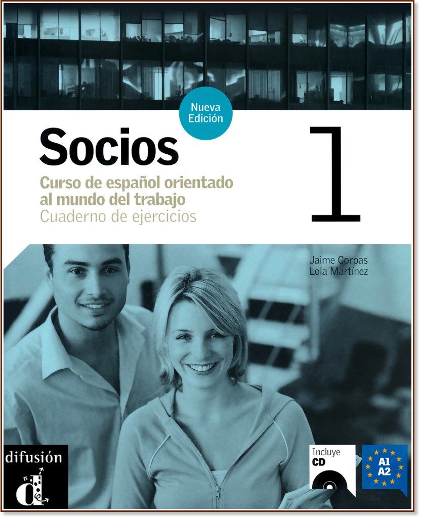 Socios Nueva Edición:      :  1 (A1 - A2):   + CD - Jaime Corpas, Lola Martínez -  