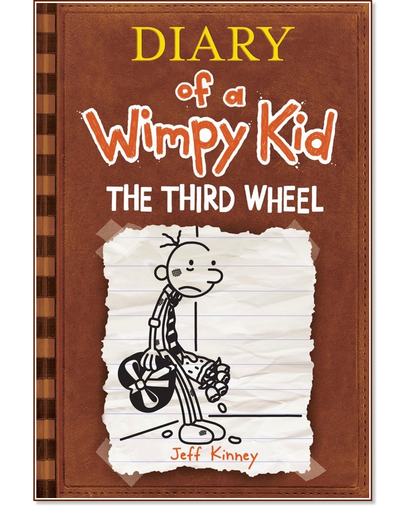 Diary of a Wimpy Kid book 7 The Third Wheel книга store.bg Diary of a Wimpy Kid book 7 The Third Wheel книга store.bg