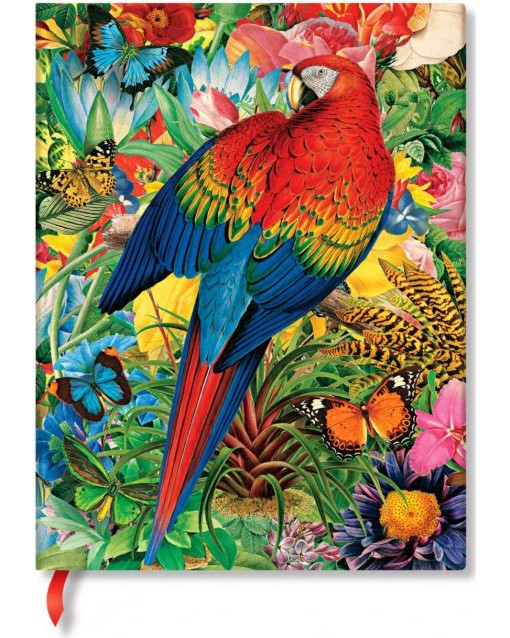  Paperblanks Tropical Garden - 18 x 23 cm   Nature Montages - 