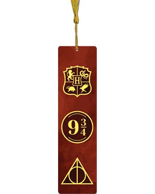 Книгоразделител с пискюл - Hogwarts Houses Книгоразделител с пискюл - Hogwarts Houses - аксесоар
