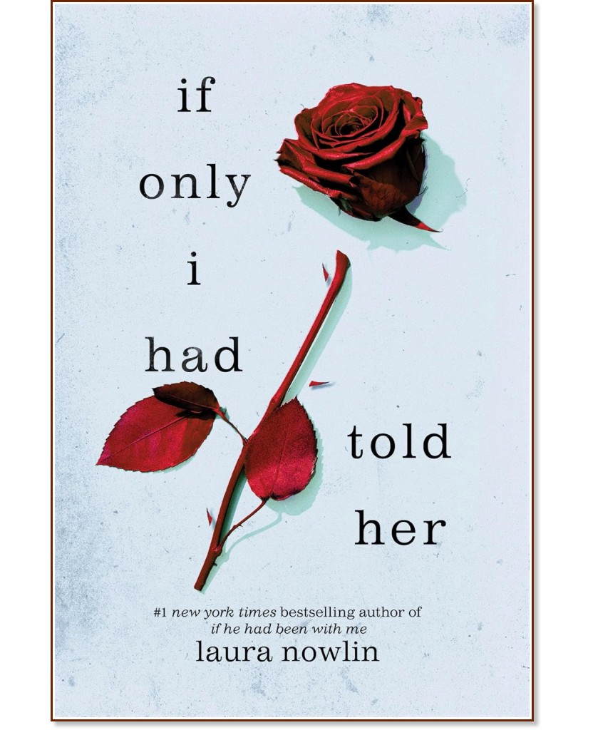 If Only I Had Told Her - Laura Nowlin - 