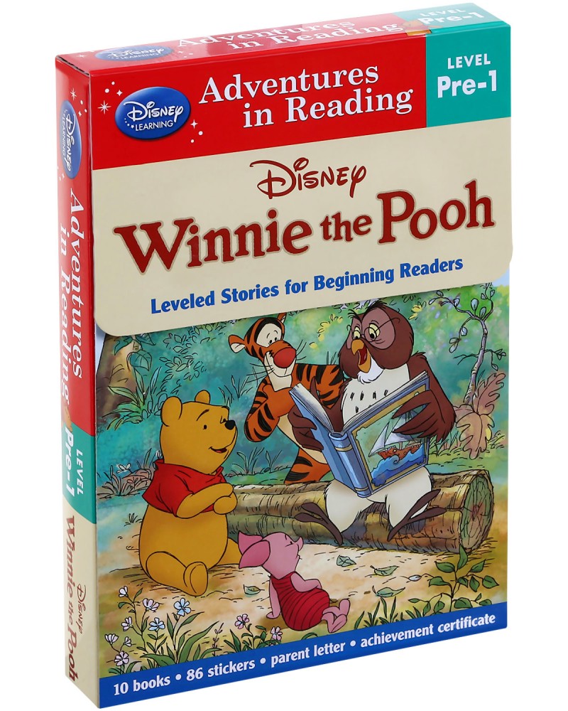 Reading Adventures Winnie the Pooh : Boxed Set. Level Pre-1 - 