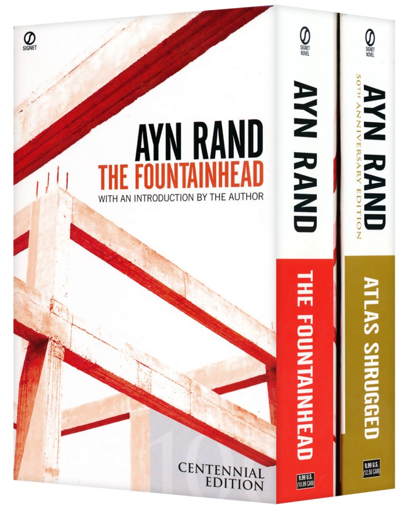 Ayn Rand Box Set : The Fountainhead. Atlas Shrugged - Ayn Rand - 