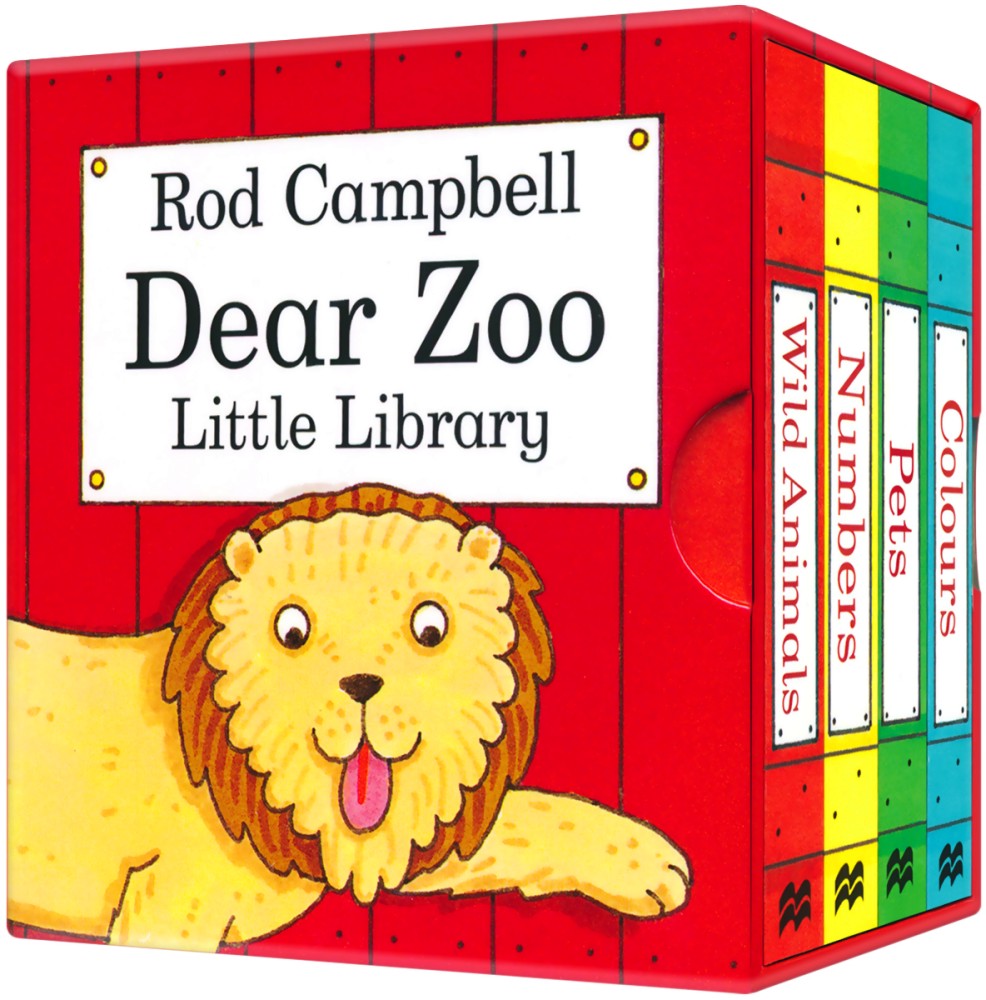Little Library: Dear Zoo - 4 Books - Rod Campbell - 