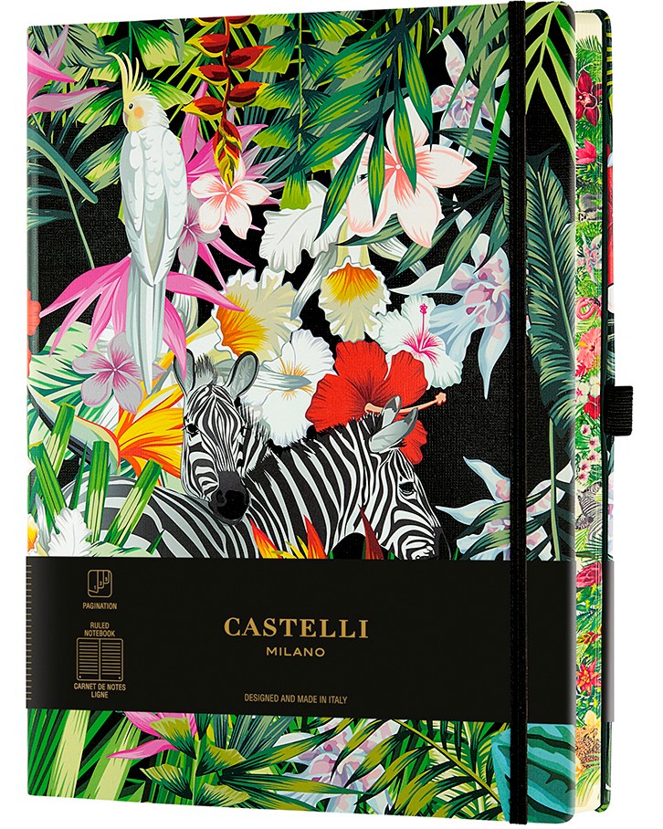     Castelli Zebras - 19 x 25 cm   Eden - 