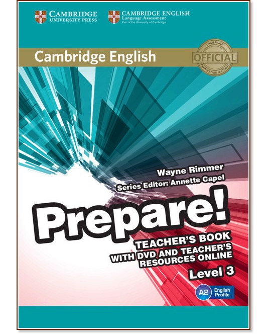 Prepare! -  3 (A2):          + DVD : First Edition - Wayne Rimmer, Annette Capel -   