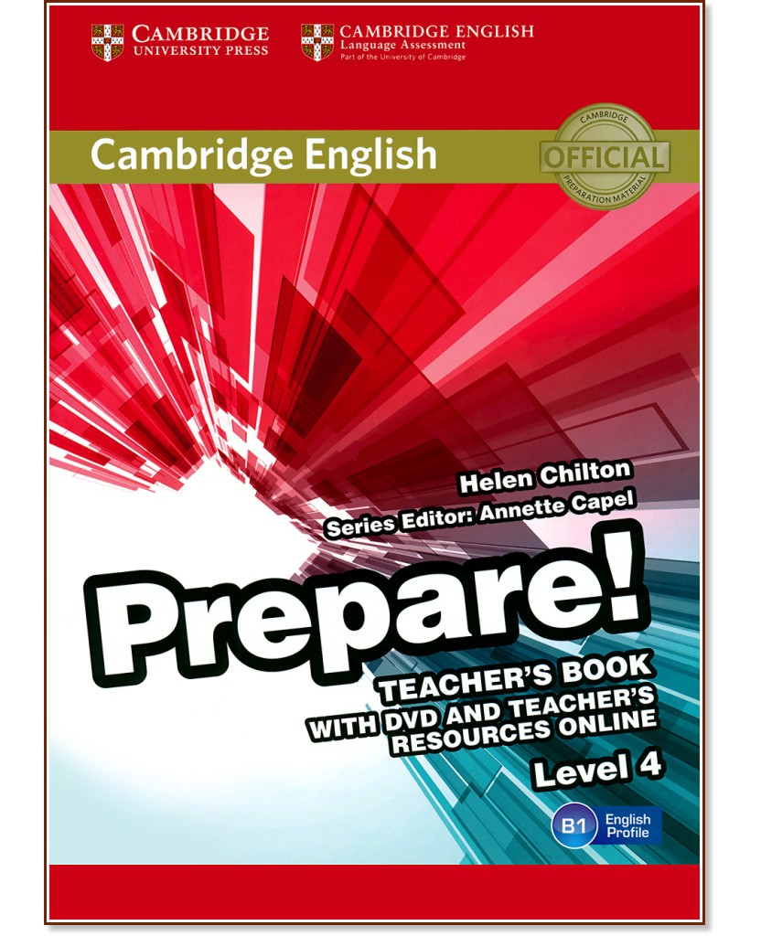 Prepare! -  4 (B1):       + DVD : First Edition - Helen Chilton, Annette Capel -   