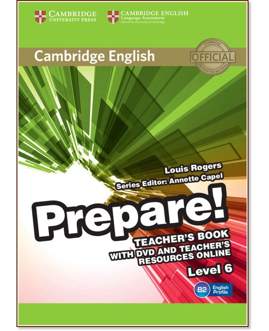 Prepare! -  6 (B1- B2):       + DVD : First Edition - Louis Rogers, Annette Capel -   