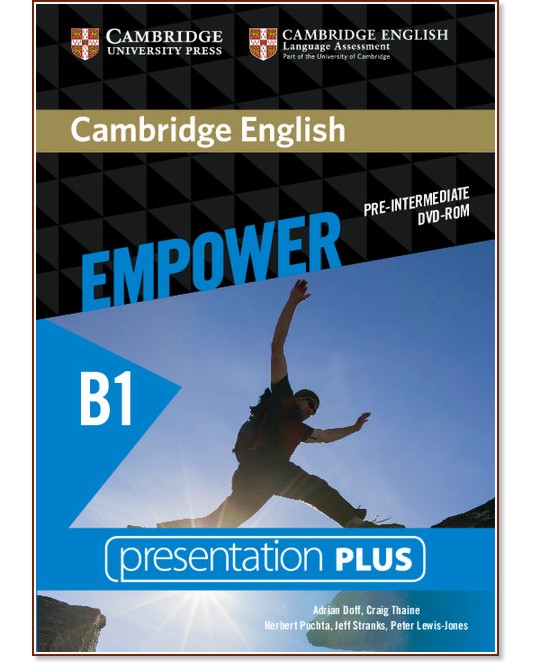 Empower - Pre-Intermediate (B1): Presentation Plus DVD-ROM с материали за учителя по английски език - Adrian Doff, Craig Thaine, Herbert Puchta, Jeff Stranks, Peter Lewis-Jones - продукт
