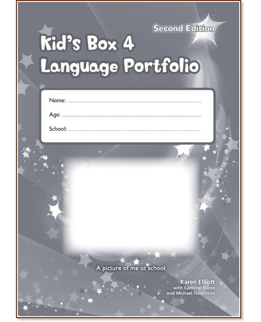 Kid's Box - Ниво 4: Kнижка за езиково портфолио : Учебна система по английски език - Second Edition - Karen Elliott, Caroline Nixon, Michael Tomlinson - помагало