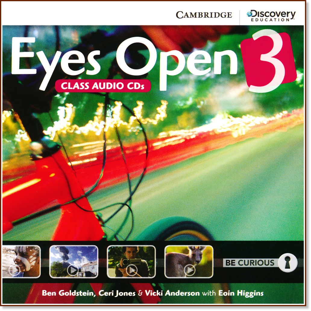 Eyes Open - ниво 3 (B1): 3 CD с аудиоматериали по английски език - Ben Goldstein, Ceri Jones, Vicki Anderson, Eoin Higgins - продукт