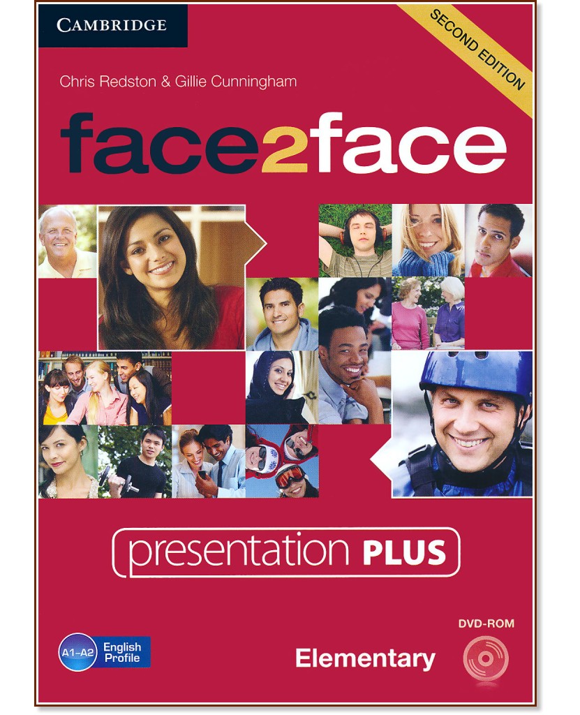 face2face - Elementary (A1 - A2): DVD Presentation Plus : Учебна система по английски език - Second Edition - Chris Redston, Gillie Cunningham - продукт