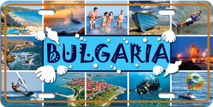 Алуминиева картичка: България - Черно море - картичка