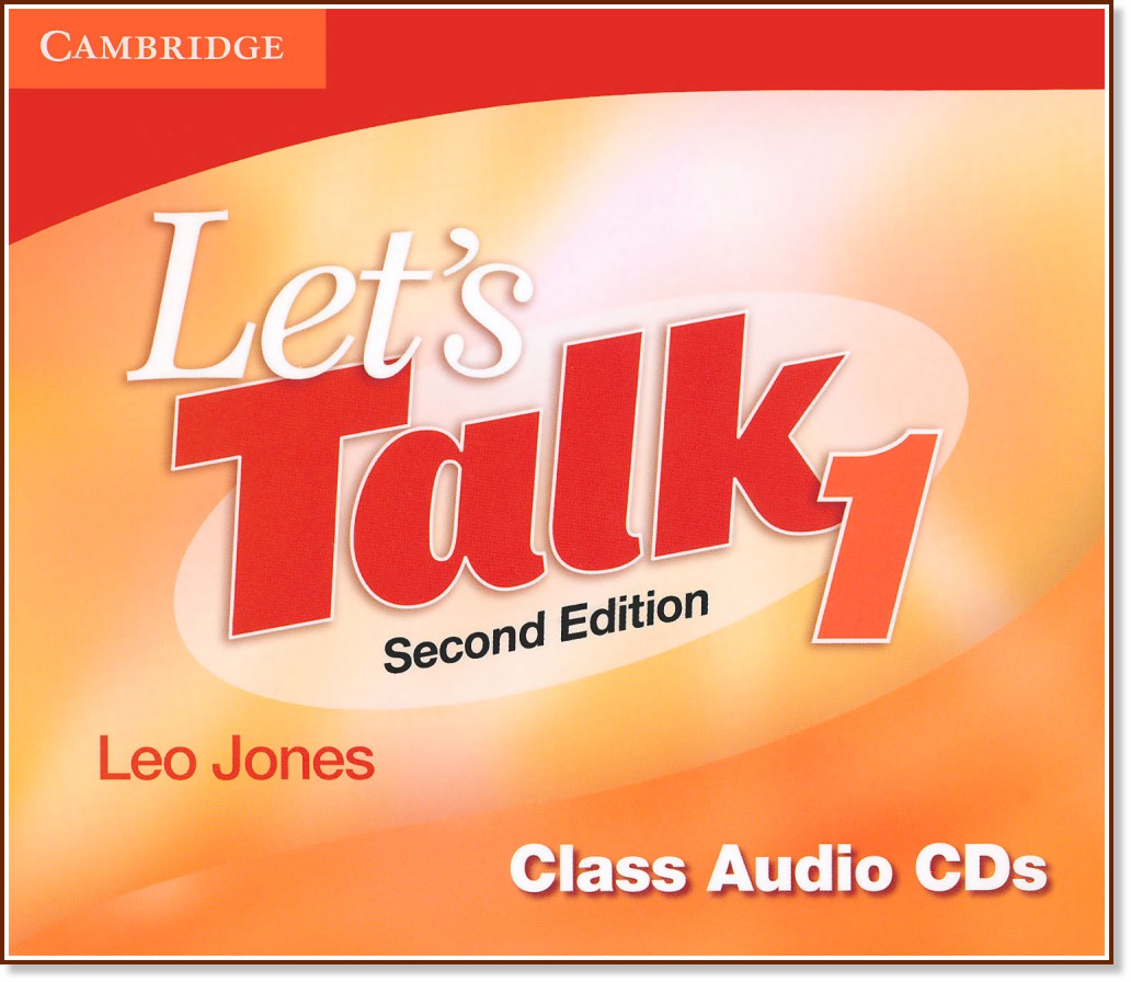 Let's Talk -  1: 3 CD   :      - Second Edition - Leo Jones - 