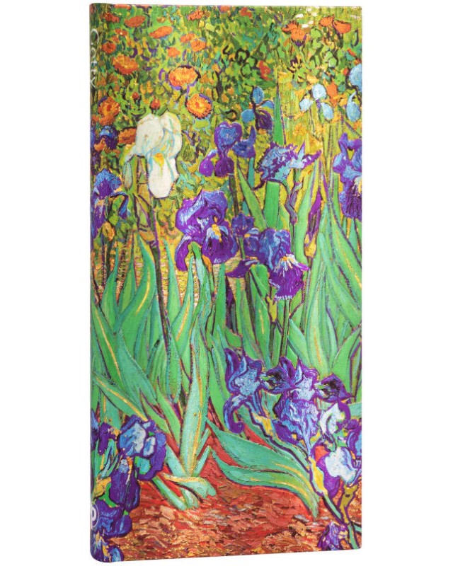  Paperblanks - 9.5 x 18 cm   Van Goghs Irises - 