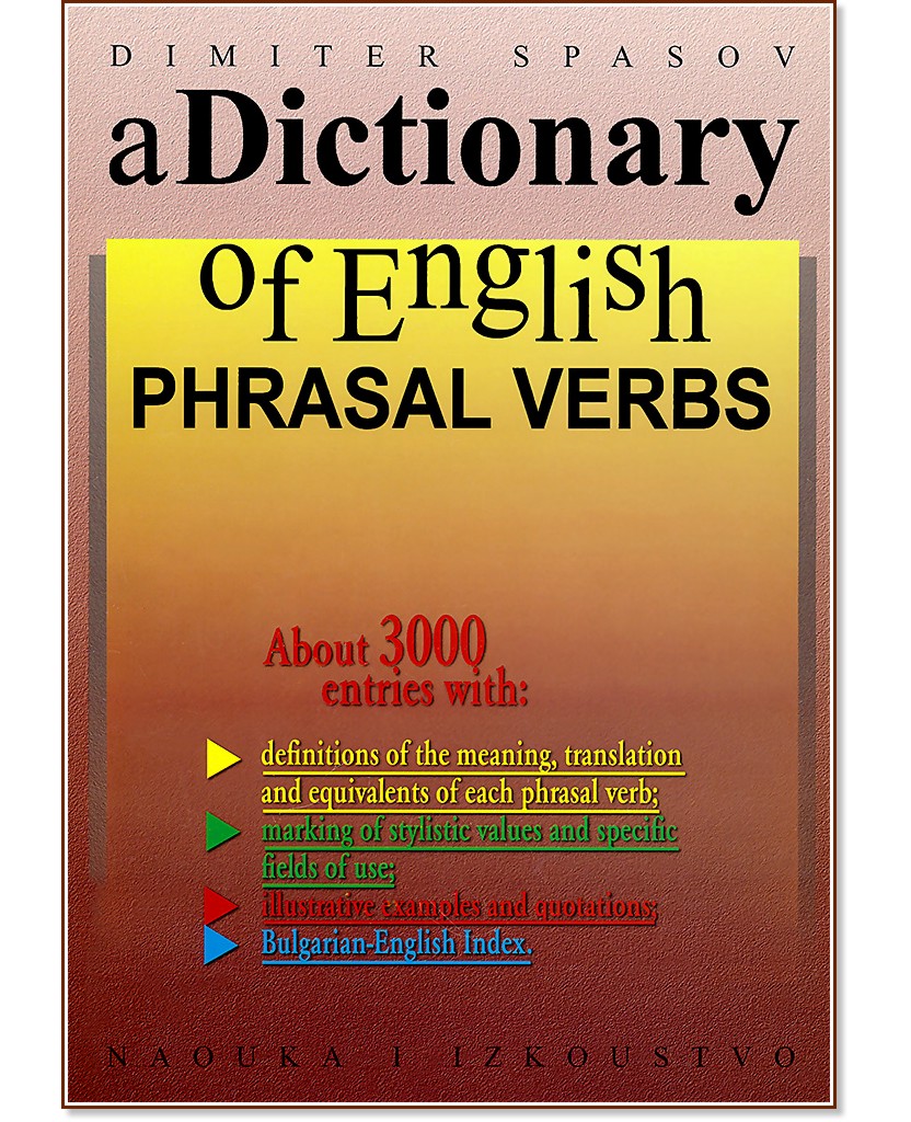      : A dictionary of English phrasal verbs -   - 