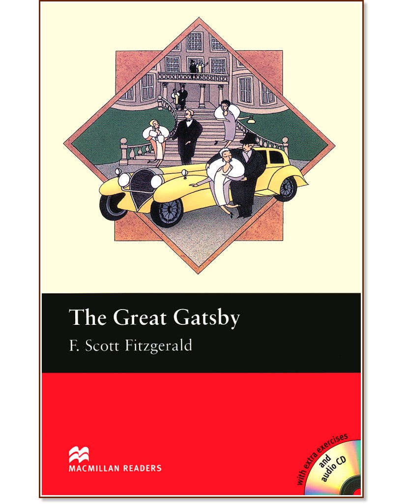 Macmillan Readers - Intermediate: The Great Gatsby + extra exercises and 2 CDs - F. Scott Fitzgerald - 