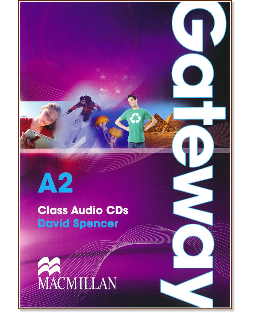 Gateway - Elementary (A2): 2 CDs с аудиоматериали : Учебна система по английски език - David Spencer - продукт