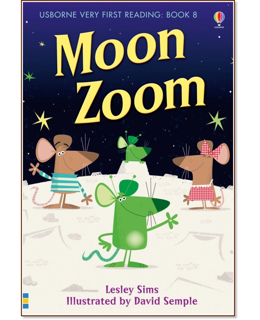 Usborne Very First Reading - Book 8: Moon Zoom - Lesley Sims - 