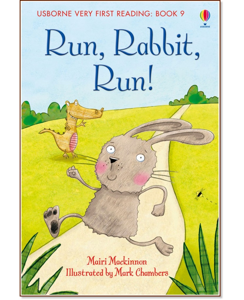 Usborne Very First Reading - Book 9: Run, Rabbit, Run! - Mairi Mackinnon - 