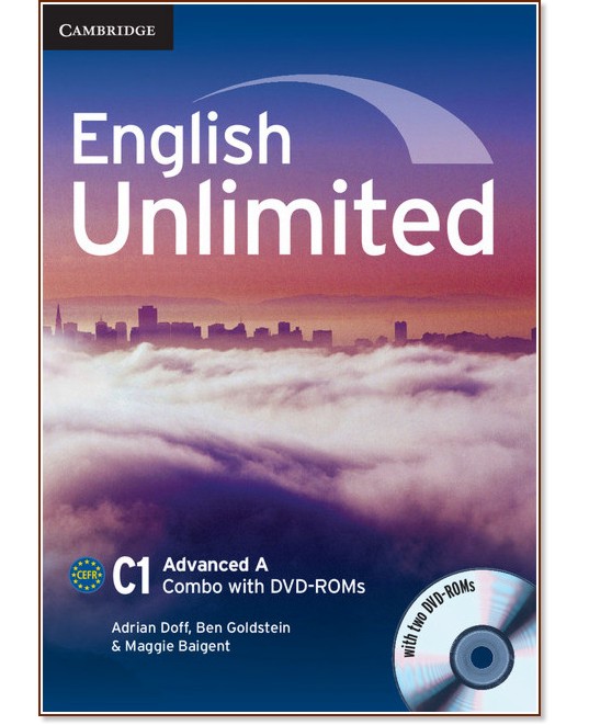English Unlimited - ниво Advanced (C1): Комплект по английски език Combo A + 2 DVD-ROM - Adrian Doff, Ben Goldstein, Maggie Baigent - продукт