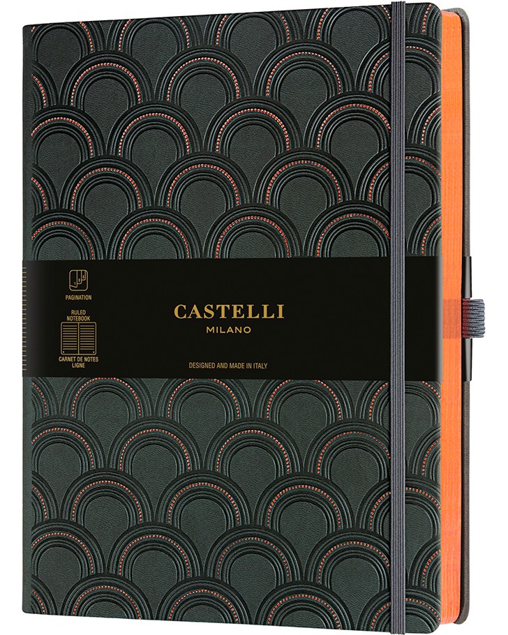     Castelli Art Deco Copper - 19 x 25 cm   Copper and Gold - 