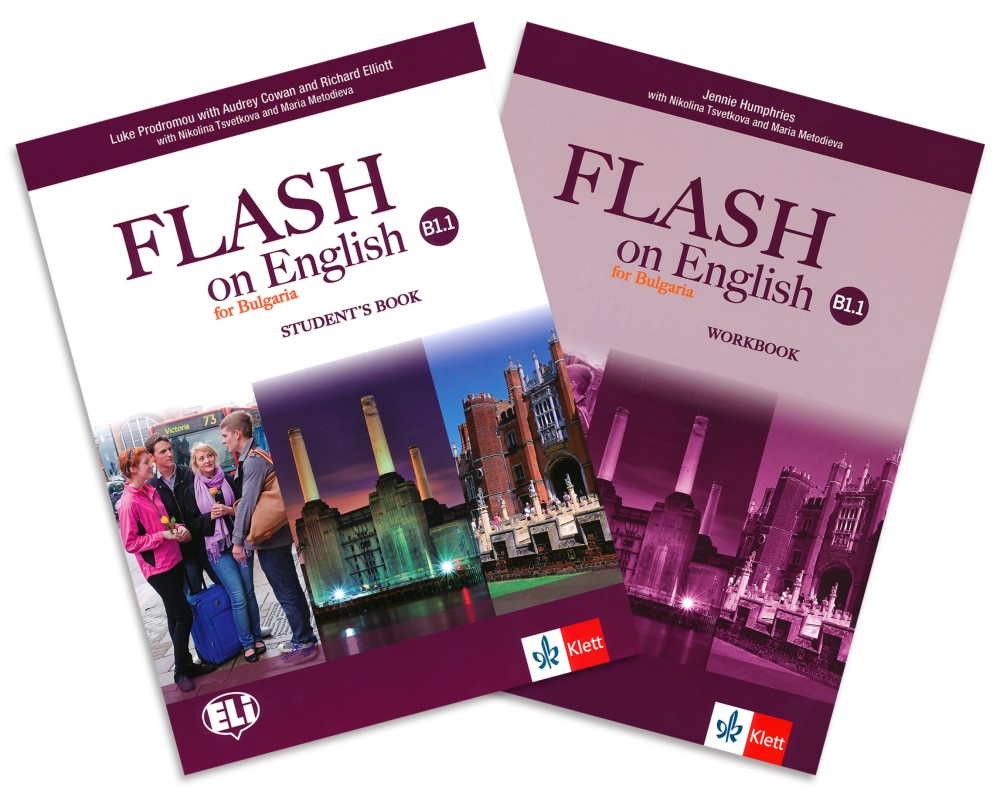 Flash on English for Bulgaria -  B1.1:           8.  - Richard Elliott, Luke Prodromou, Jennie Humphries, Audrey Cowan, Nikolina Tsvetkova, Maria Metodieva - 