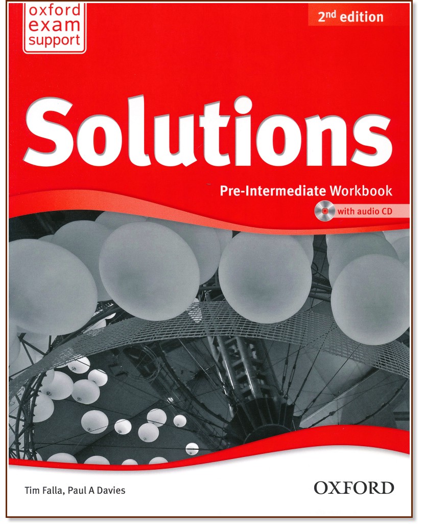 Solutions - Pre-Intermediate:      + CD : Second Edition - Tim Falla, Paul A. Davies -  