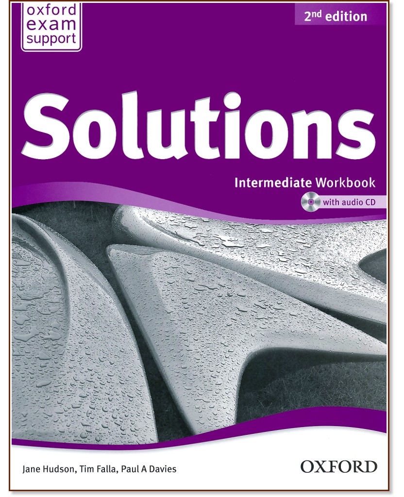 Solutions - Intermediate:      + CD : Second Edition - Jane Hudson, Tim Falla, Paul A. Davies -  