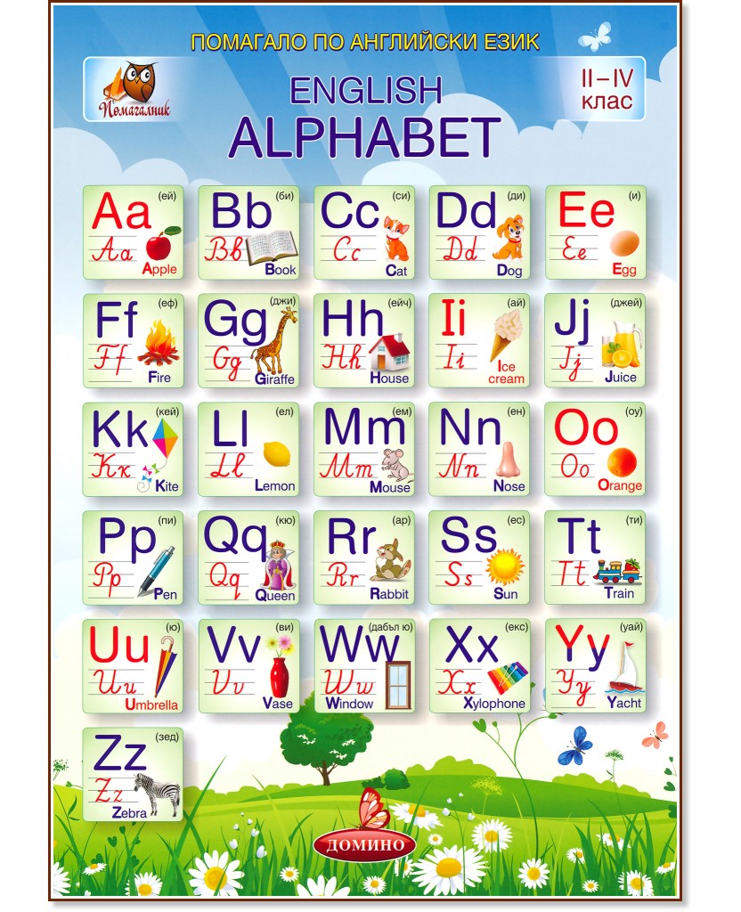      2., 3.  4.  : English Alphabet - 