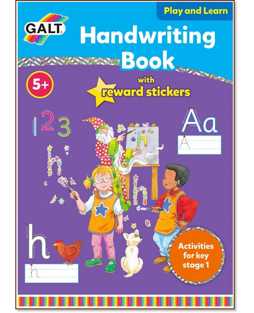 Galt:      -     : Handwriting book with reward stickers -  