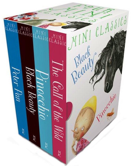 Mini Classic Box Set - J. M. Barrie, Anna Sewell, Jack London, Carlo Collodi - 