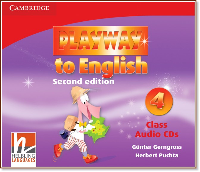 Playway to English - ниво 4: 3 CD с аудиоматериали по английски език : Second Edition - Herbert Puchta, Gunter Gerngross - помагало