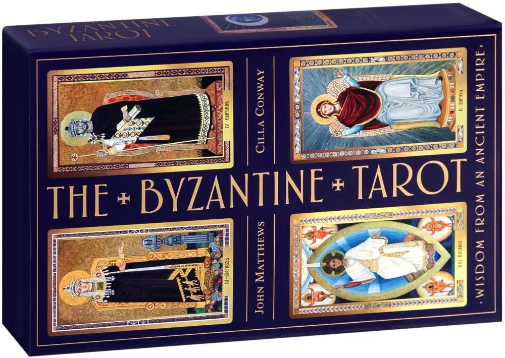The Byzantine Tarot - box set - John Matthews, Cilla Conway - 