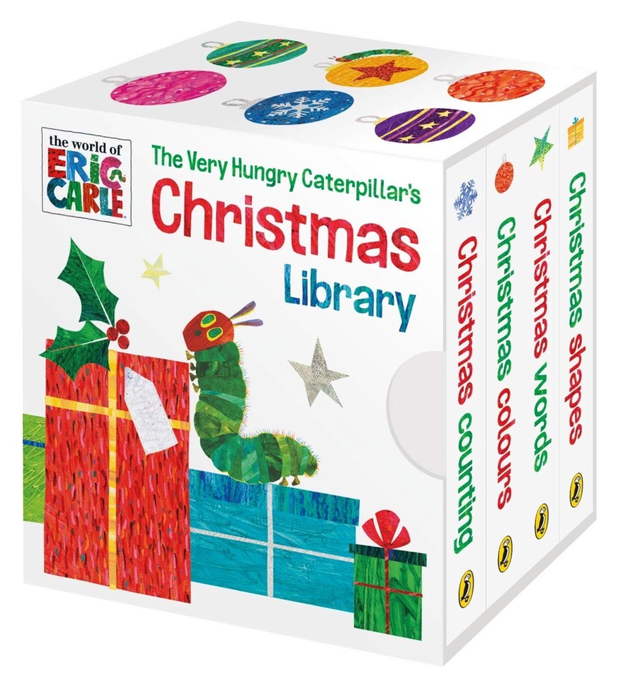 The Very Hungry Caterpillar's Cristmas Library - Eric Carle - книга