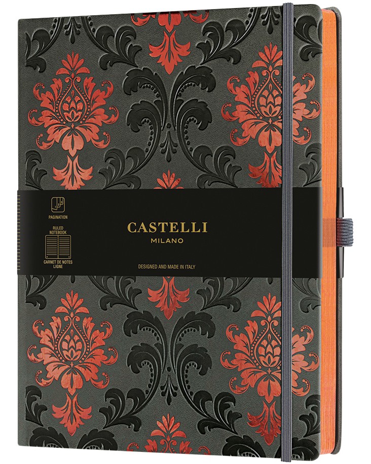     Castelli Baroque Copper - 19 x 25 cm   Copper and Gold - 