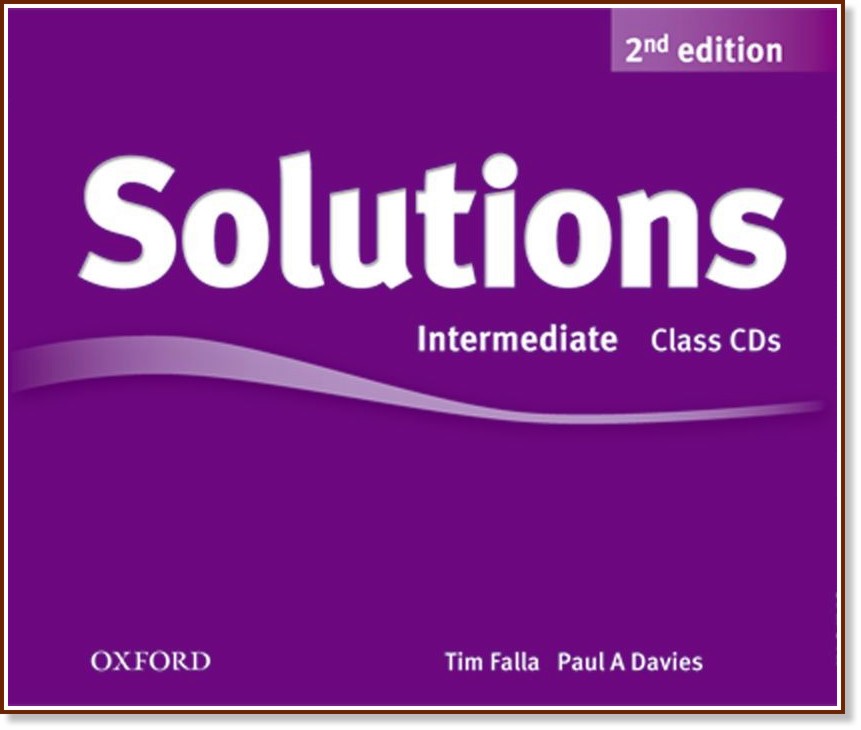 Solutions - Intermediate: 3 CD с аудиоматериали по английски език : Second Edition - Tim Falla, Paul A. Davies - продукт