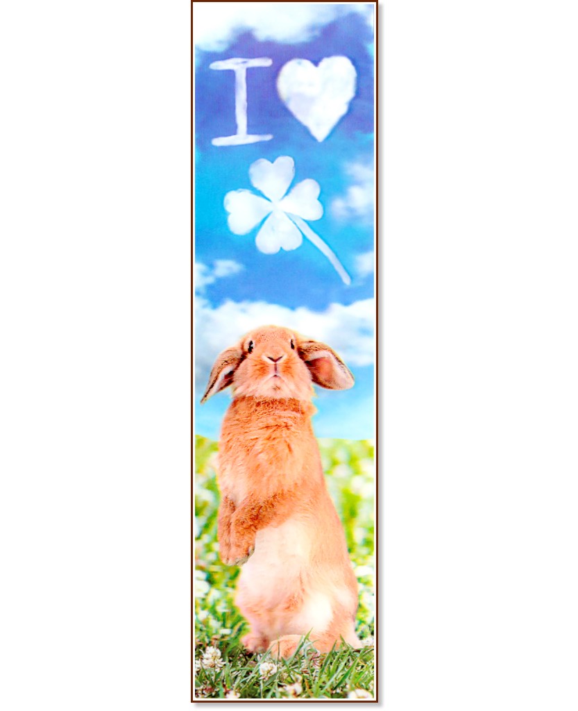 3D книгоразделител - I Love Clover 3D книгоразделител - I Love Clover - продукт