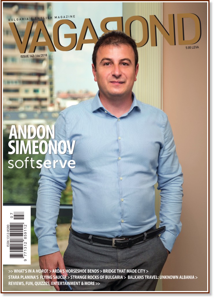 Vagabond : Bulgaria's English Magazine - Issue 143 - 144 / 2018 - 