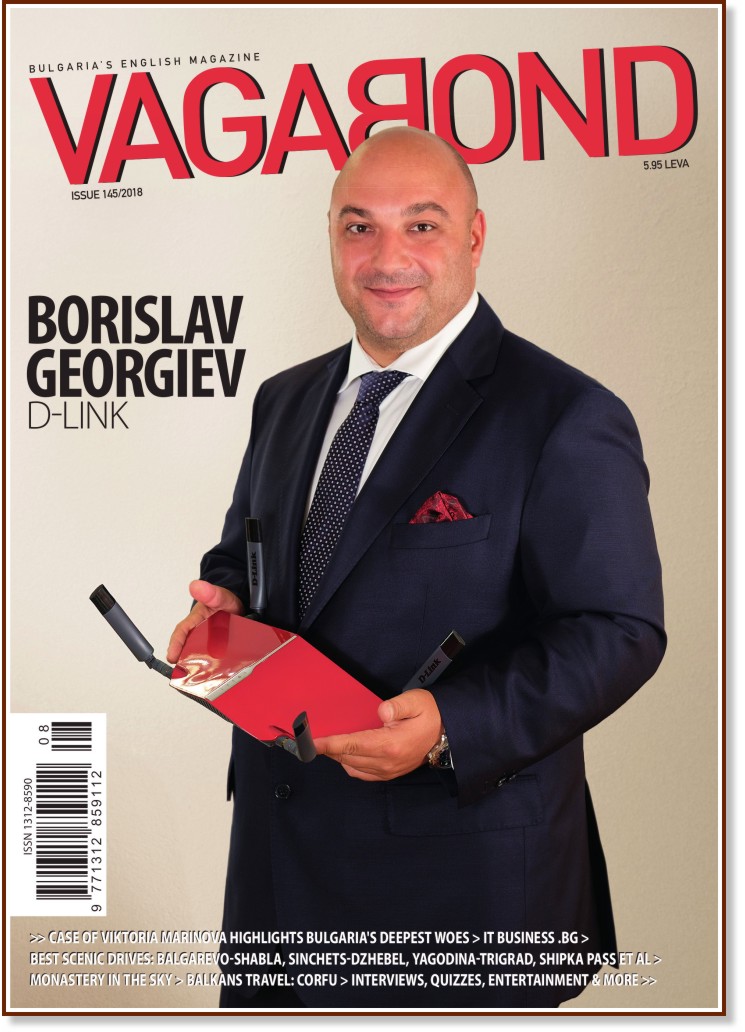 Vagabond : Bulgaria's English Magazine - Issue 145 / 2018 - 